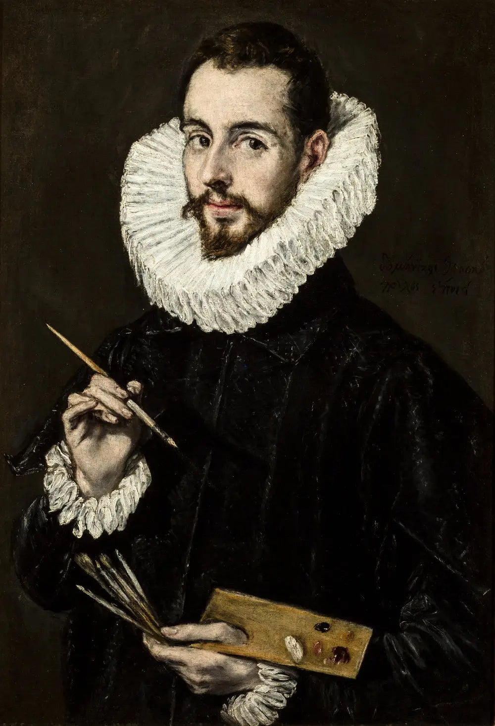 Portrait de Jorge Manuel Theotocopouli - El Greco image 1 reproduction réalisée par Alpha Reproduction
