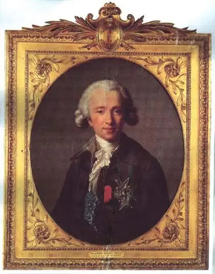 بورتريه ليوجين ياشينت فرانسوا دي بور دي ريغو، الكونت فودرويل، 1784 - إليزابيث فيجيه لو برون