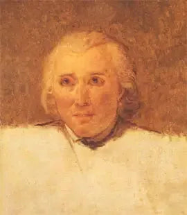 Portrait de l'abbé Henri Grégoire - Jacques-Louis David image 1 copie de tableau peinte à la main