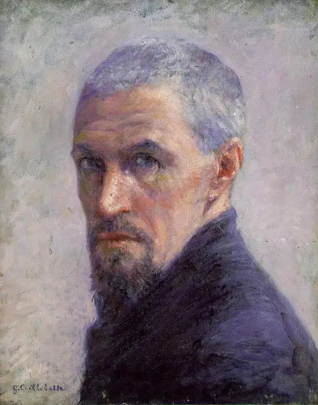 Portrait de l'artiste - Gustave Caillebotte image 1 tableau peint à l’huile sur toile