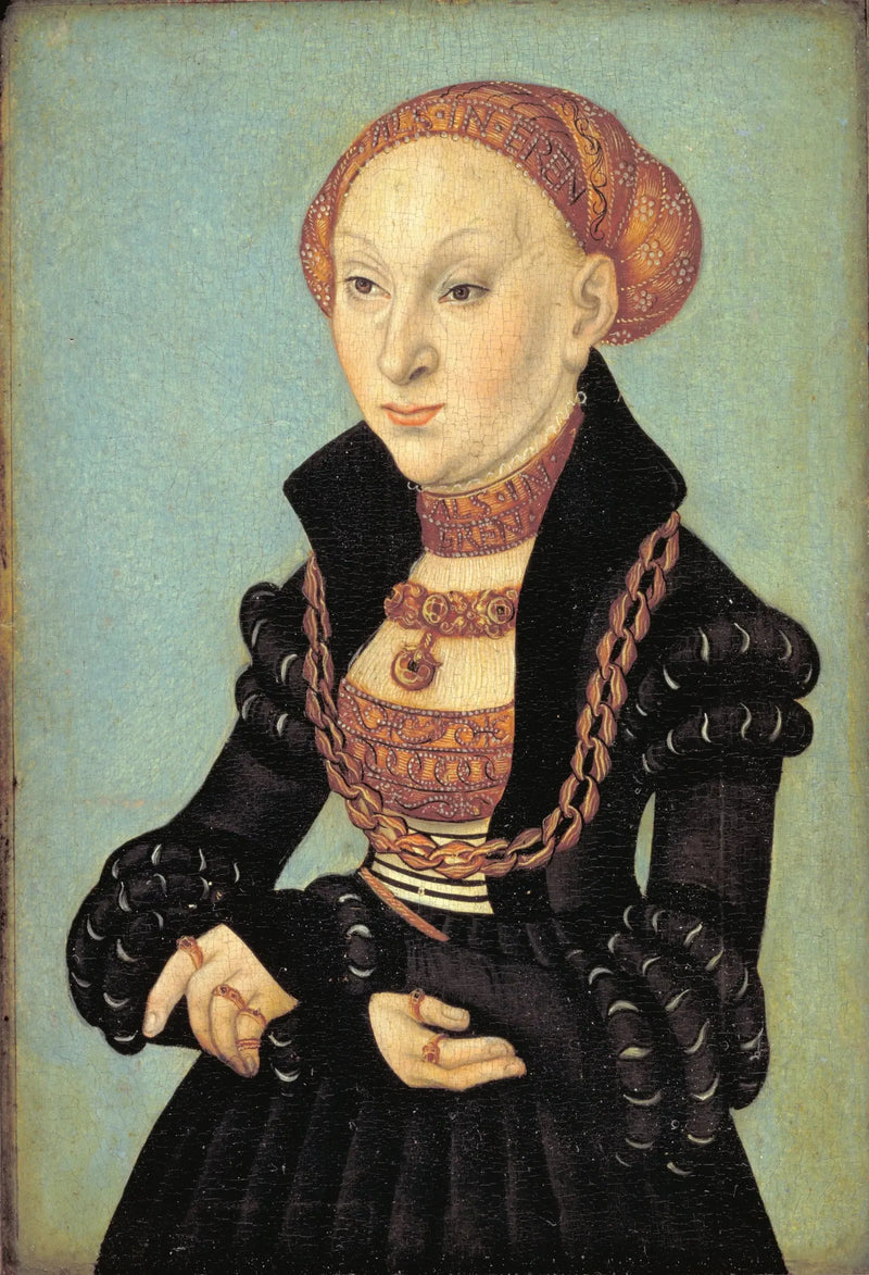 بورتريه للكهربية سيبيل من ساكس (1510-1569) - لوكاس كراخ الأقدم