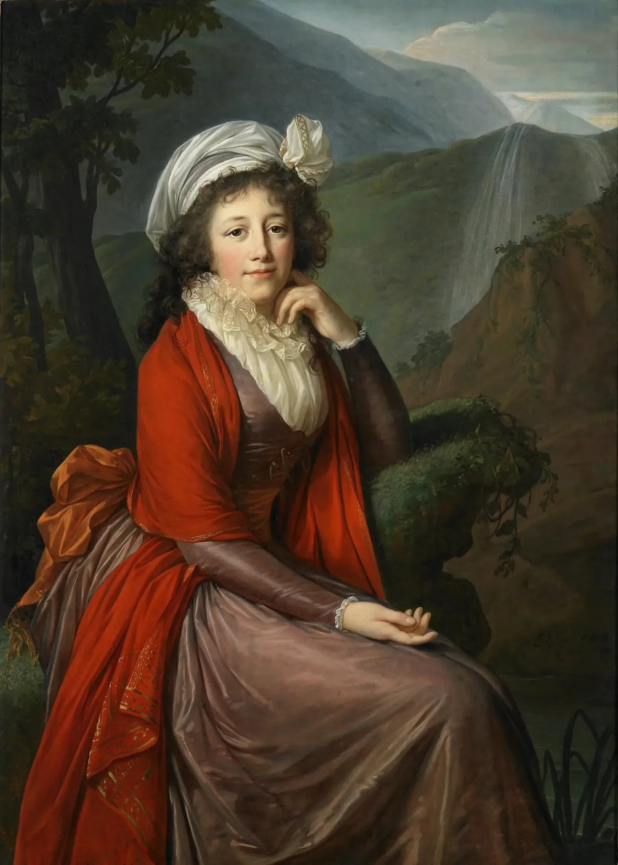بورتريه للكونتيسة ماريا تيريزيا بوكوار، née بار (1746-1818) - إليزابيث فيجيه لو برون