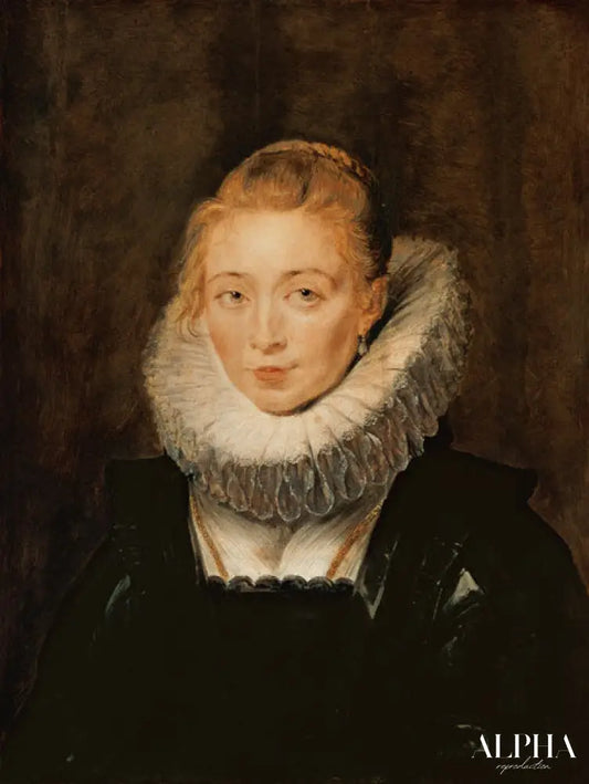 Portrait de la demoiselle d'honneur de l'infante Isabella - Peter Paul Rubens - Reproductions de tableaux et peintures haut de gamme