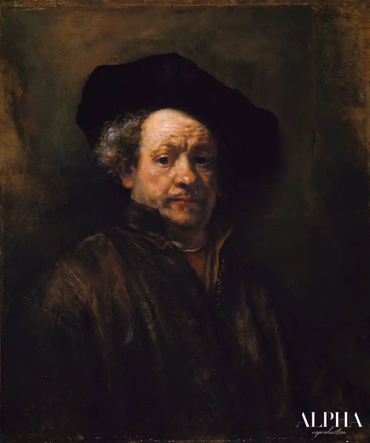 Portrait de l'âge - Rembrandt van Rijn - Reproductions de tableaux et peintures haut de gamme