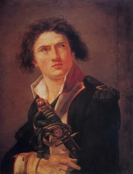 Reproduction du tableau « Portrait de Lazare Hoche - Jacques-Louis David » par Alpha Reproduction en peinture à l’huile