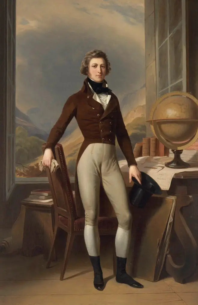 Portrait de Louis-Philippe d’Orléans duc de Chartres (futur roi Louis-Philippe) à Reichenau - Franz Xaver Winterhalter