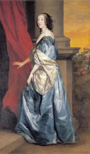 Portrait de Lucy Percy, comtesse de Carlisle, 1637 - Antoine van Dyck image 1 reproduction de peinture à l’huile