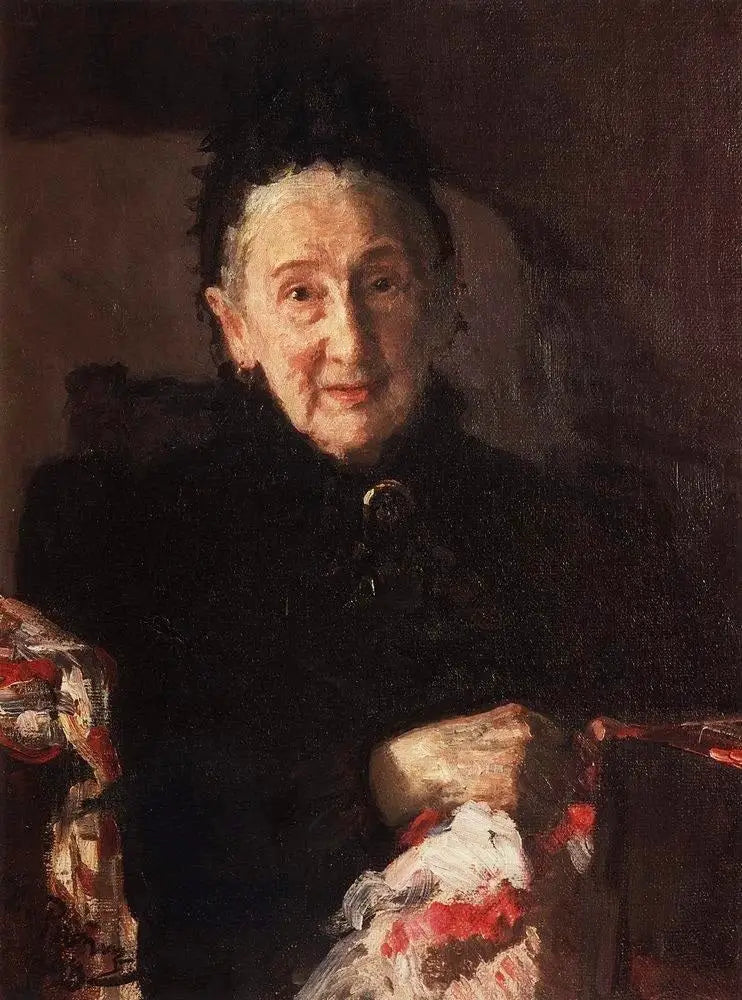 Portrait de Lyudmila Chestakova - Ilya Repin - Alpha Reproduction