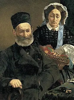 بورتريه للسيد والسيدة أوغست مانيت - Édouard Manet
