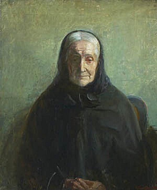 Portrait de ma mère. - Anna Ancher