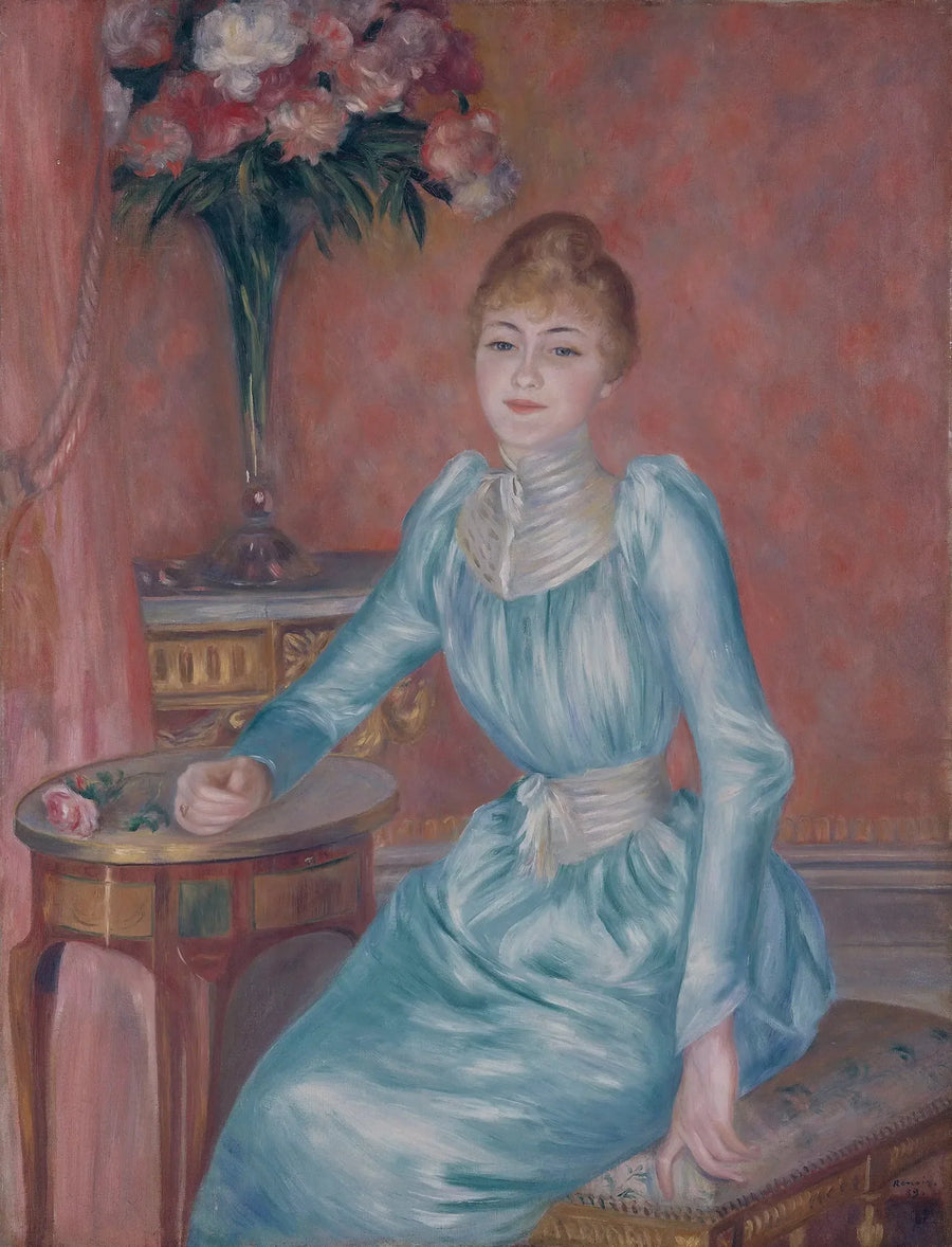 Portrait de Madame de Bonnières - Pierre-Auguste Renoir image 1 reproduction réalisée par Alpha Reproduction