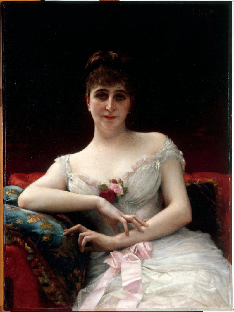 بورتريه للسيدة إدوارد هيرفي - ألكسندر كابانيل