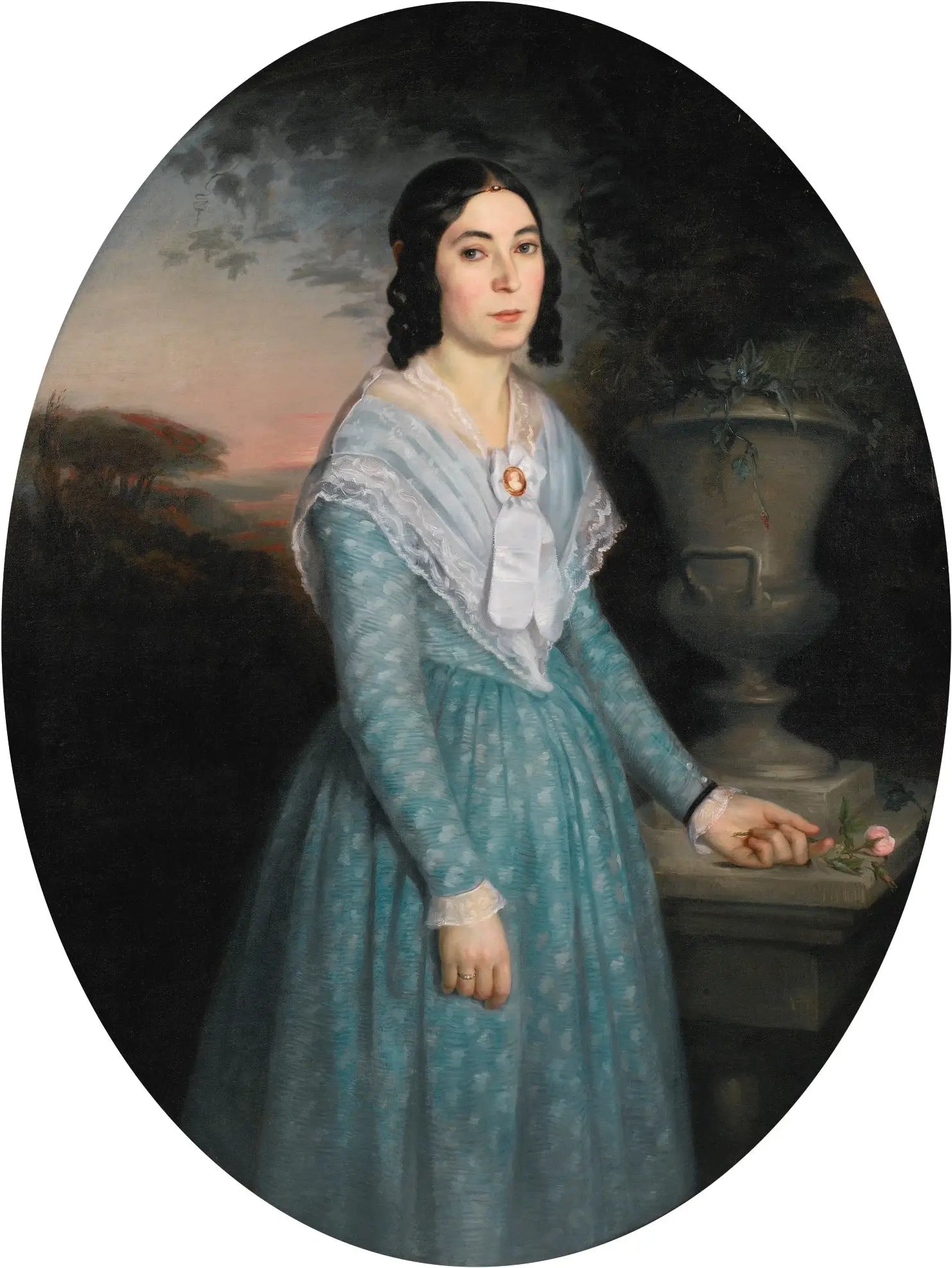 Portrait de Marie-Célina Brieu - Bouguereau image 1 reproduction d’œuvre d’art à l’huile