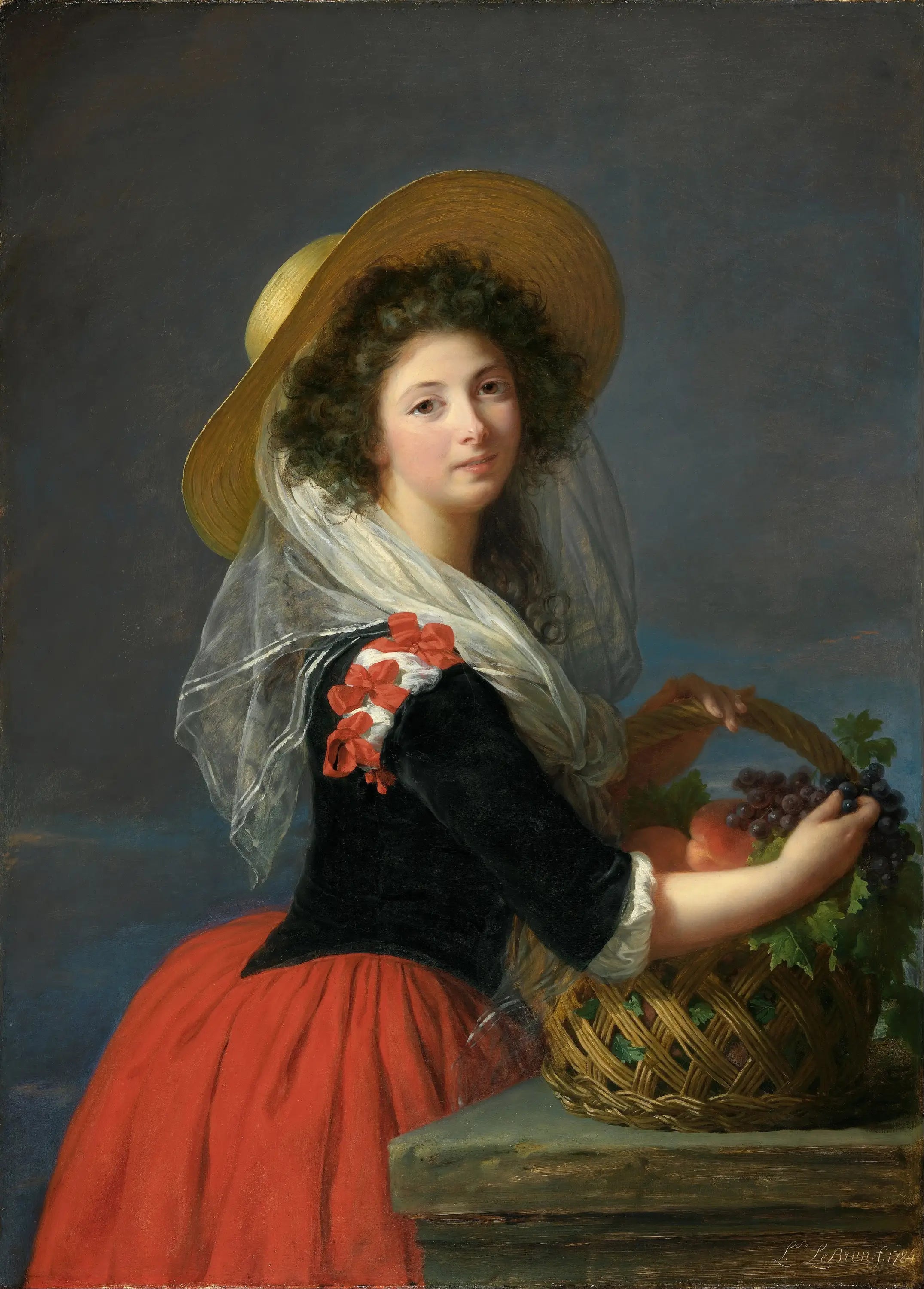 Portrait de Marie Gabrielle de Gramont duchesse de Caderousse - Élisabeth Vigée Le Brun - Alpha Reproduction