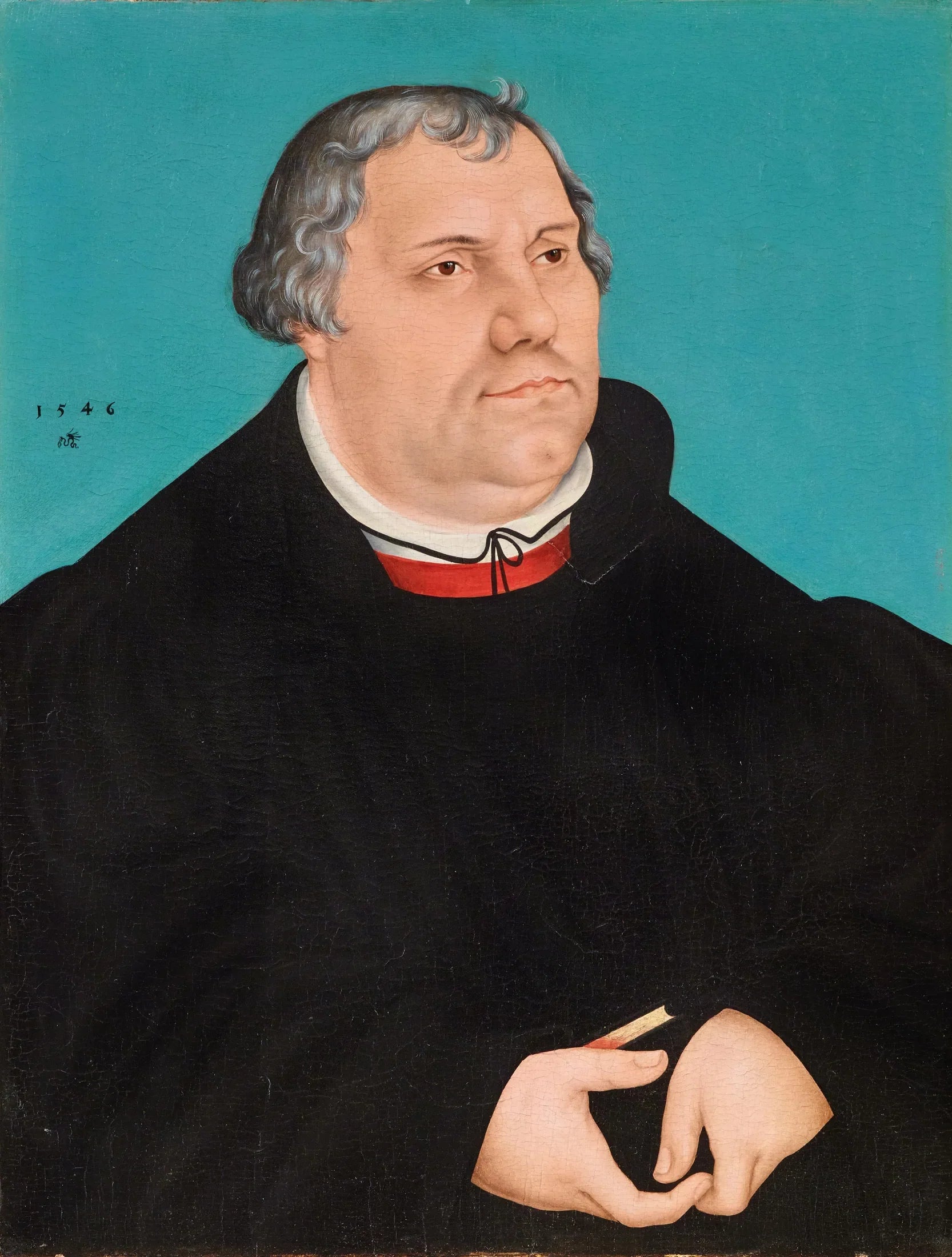 Portrait de Martin Luther - Lucas Cranach the Elder image 1 reproduction réalisée par Alpha Reproduction