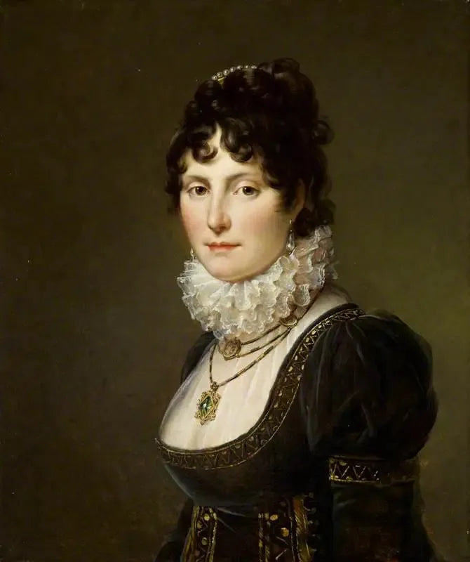 Portrait de Mary Nisbet - François Gérard image 3 copie de tableau peinte à la main
