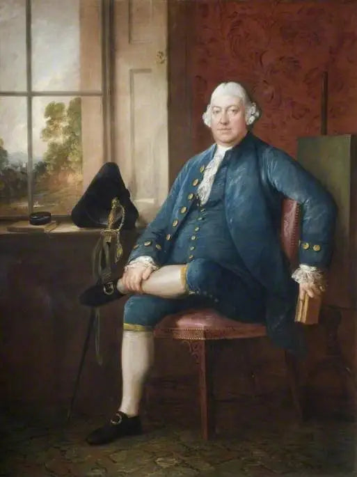 بورتريه لماثيو هيل (1728-1786) - توماس غينسبورو