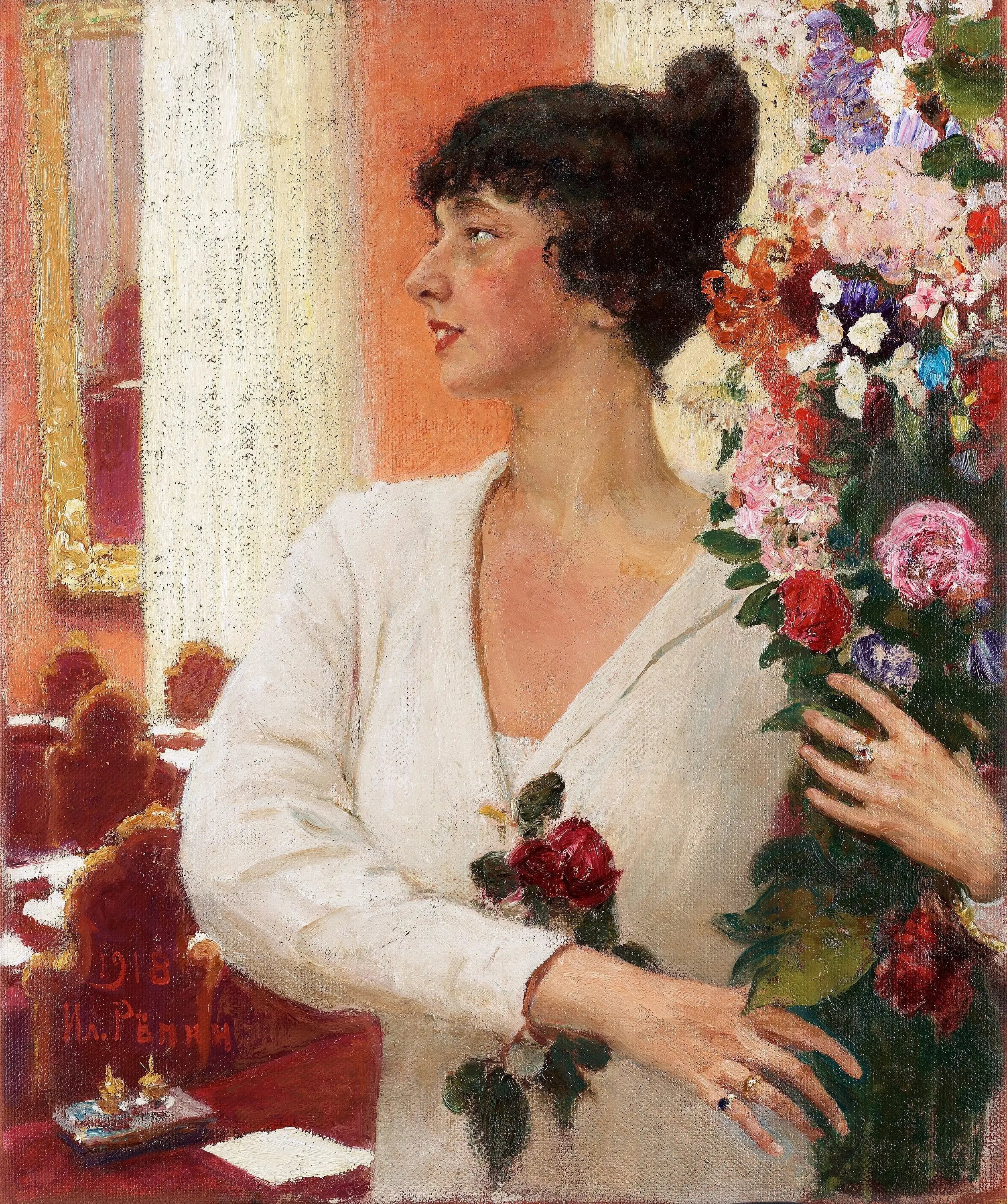 Portrait de Mme Béatrice Levi - Ilya Repin - Alpha Reproduction