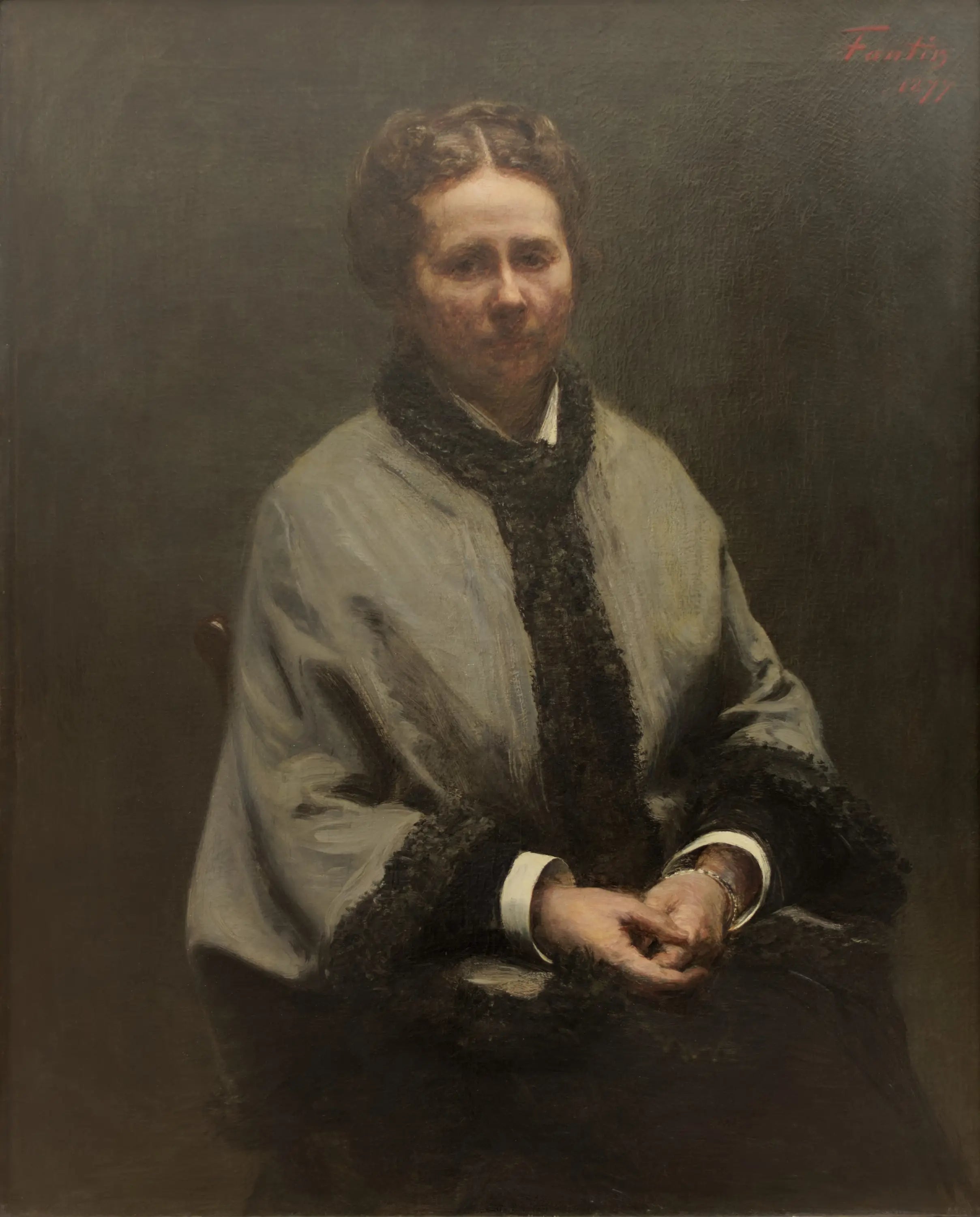 Portrait de Mme Fantin-Latour - Henri Fantin-Latour - Alpha Reproduction
