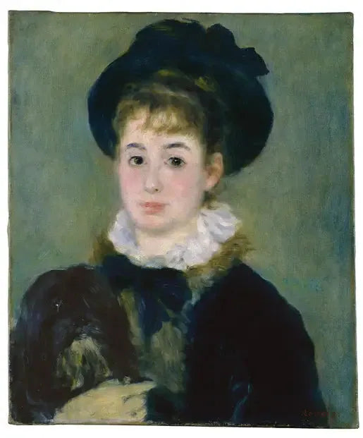 Portrait de Mme Henriot - Pierre-Auguste Renoir image 1 reproduction réalisée par Alpha Reproduction