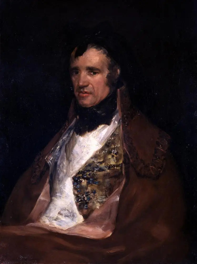 Reproduction du tableau « Portrait de Pedro Mocarte - Francisco de Goya » par Alpha Reproduction en peinture à l’huile
