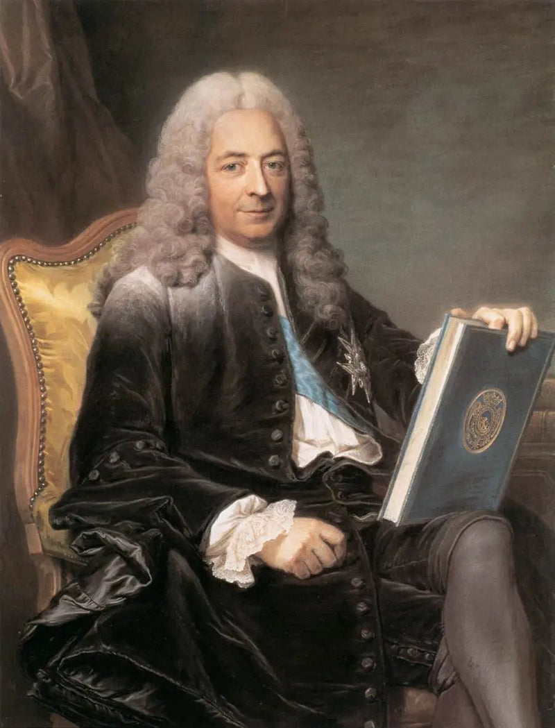 بورتريه لفيليبير أورّي (1689-1747) - موريس-كوانتين دي لا تور