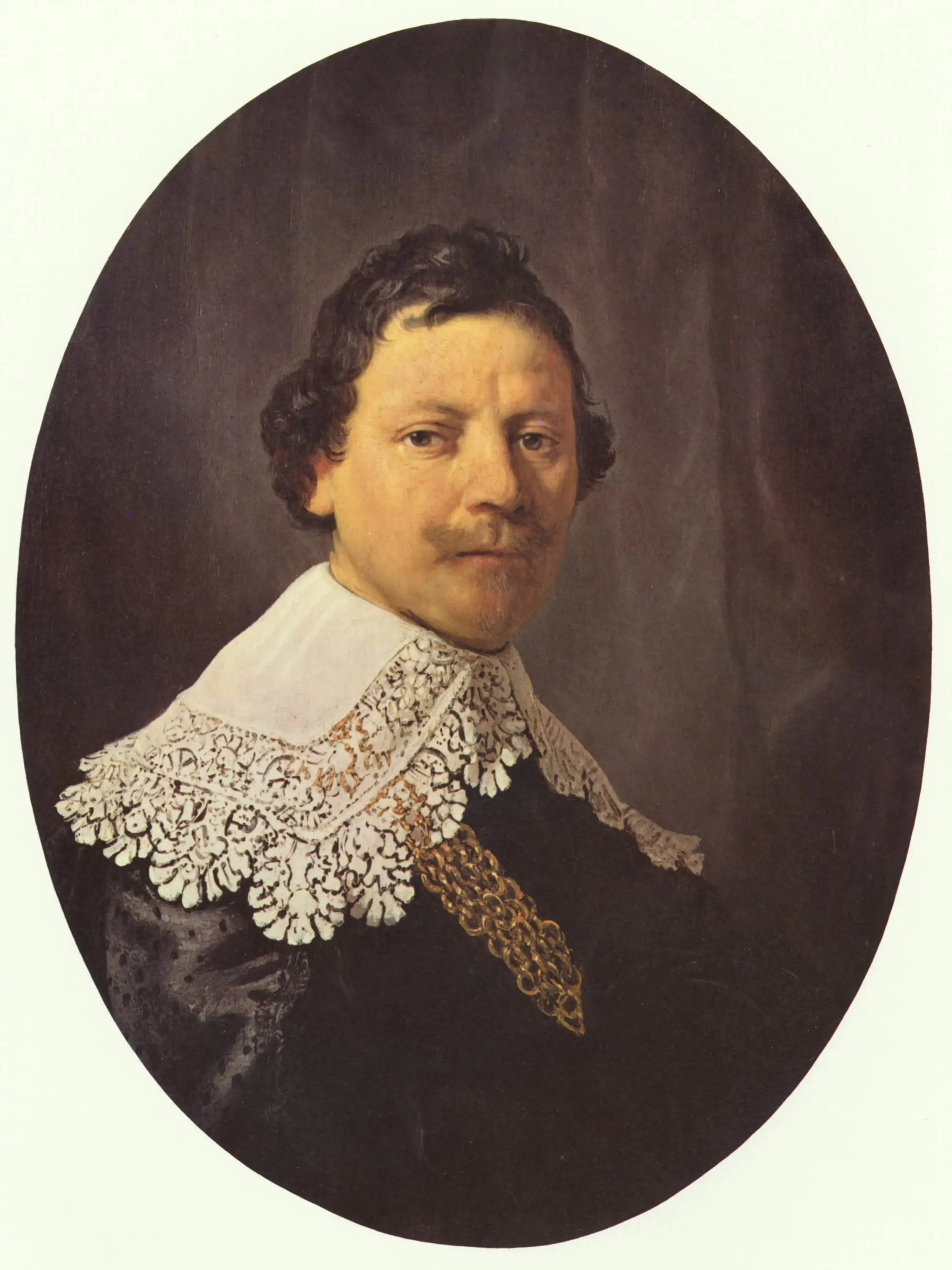 Portrait de Philips Lucasz. (....-1641) - Rembrandt image 1 reproduction d’œuvre d’art à l’huile