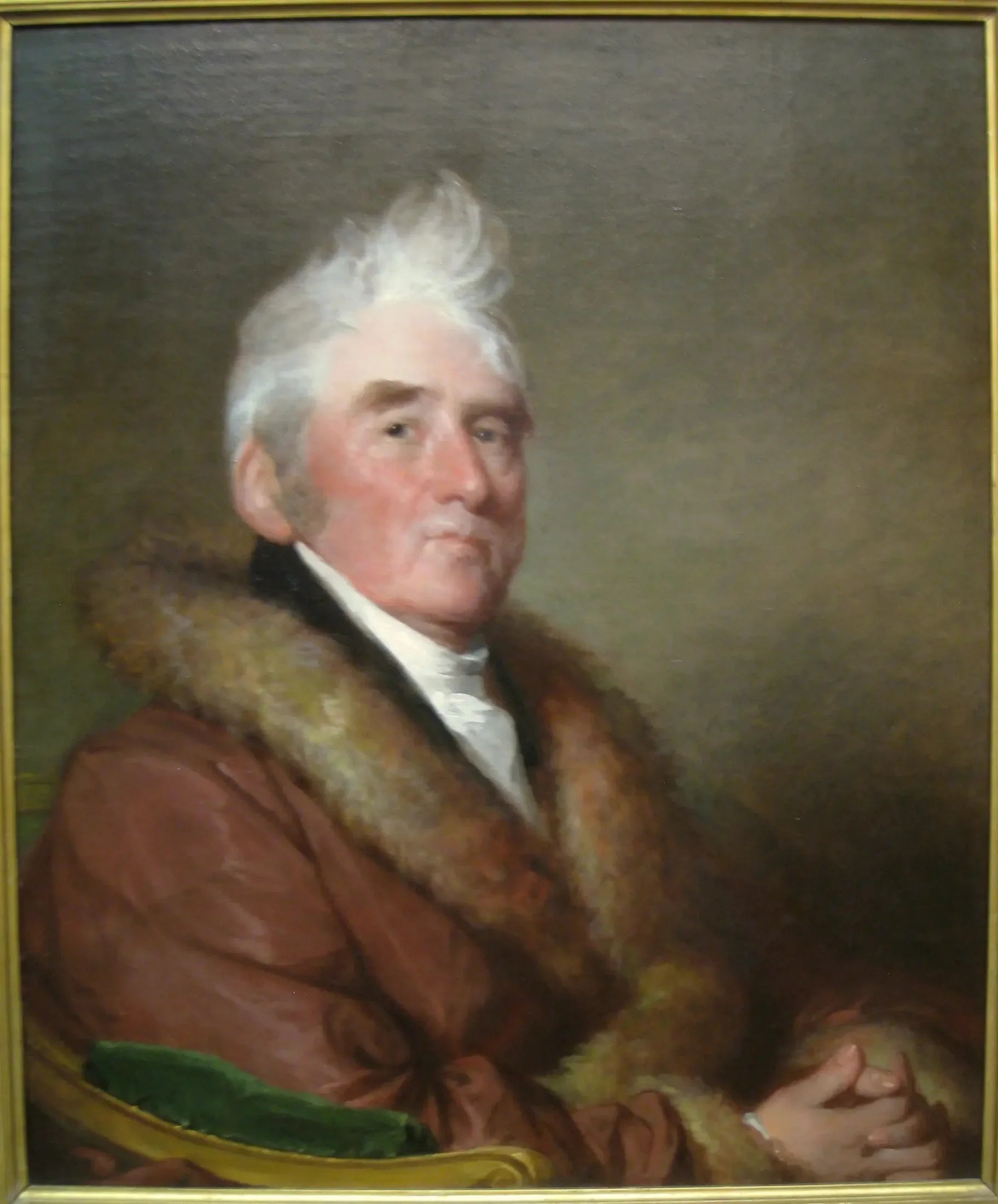 Portrait de Russell Sturgis - Gilbert Stuart image 1 copie peinte à la main à l’huile