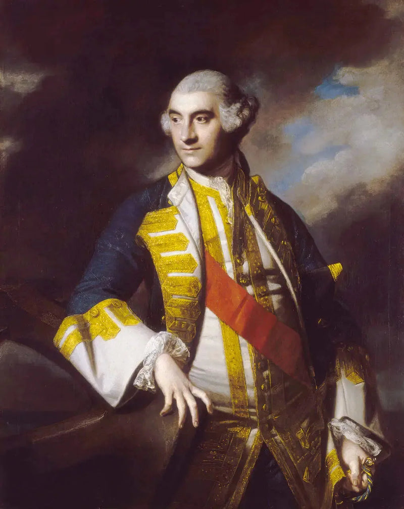 بورتريه للسير تشارلز Saunders (حوالي 1715-1775) - جوشوا رينولدز