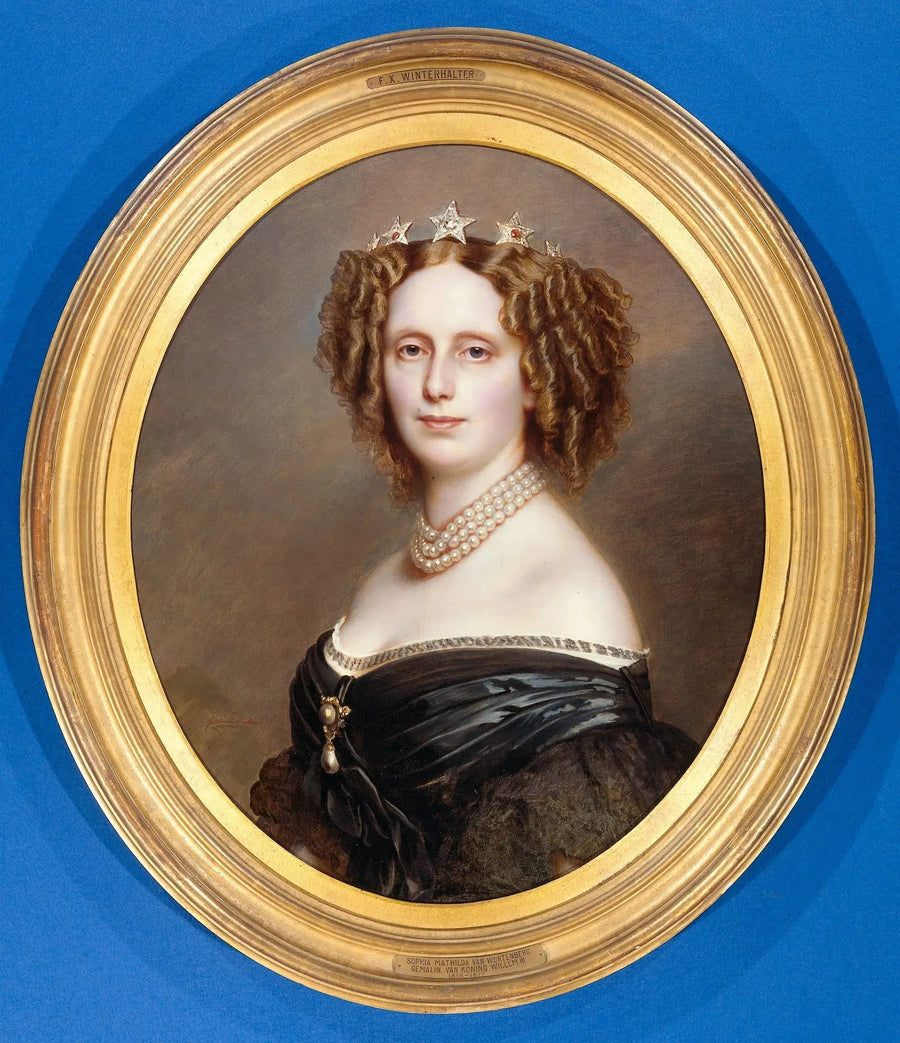 بورتريه لسوفي فان وورتمبيرغ (1818-1877) - فرانز كزافير وينترهالت