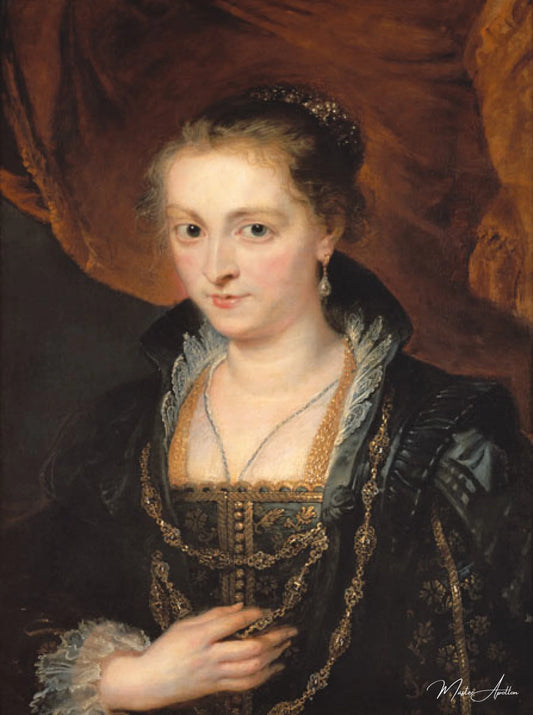 Portrait de Susanna Fourment - Peter Paul Rubens - Reproductions de tableaux et peintures haut de gamme