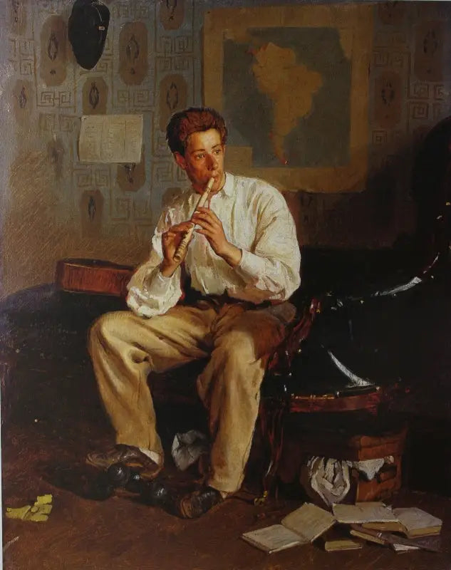 بورتريه لفسيللي ريبين - إيليا ريبين