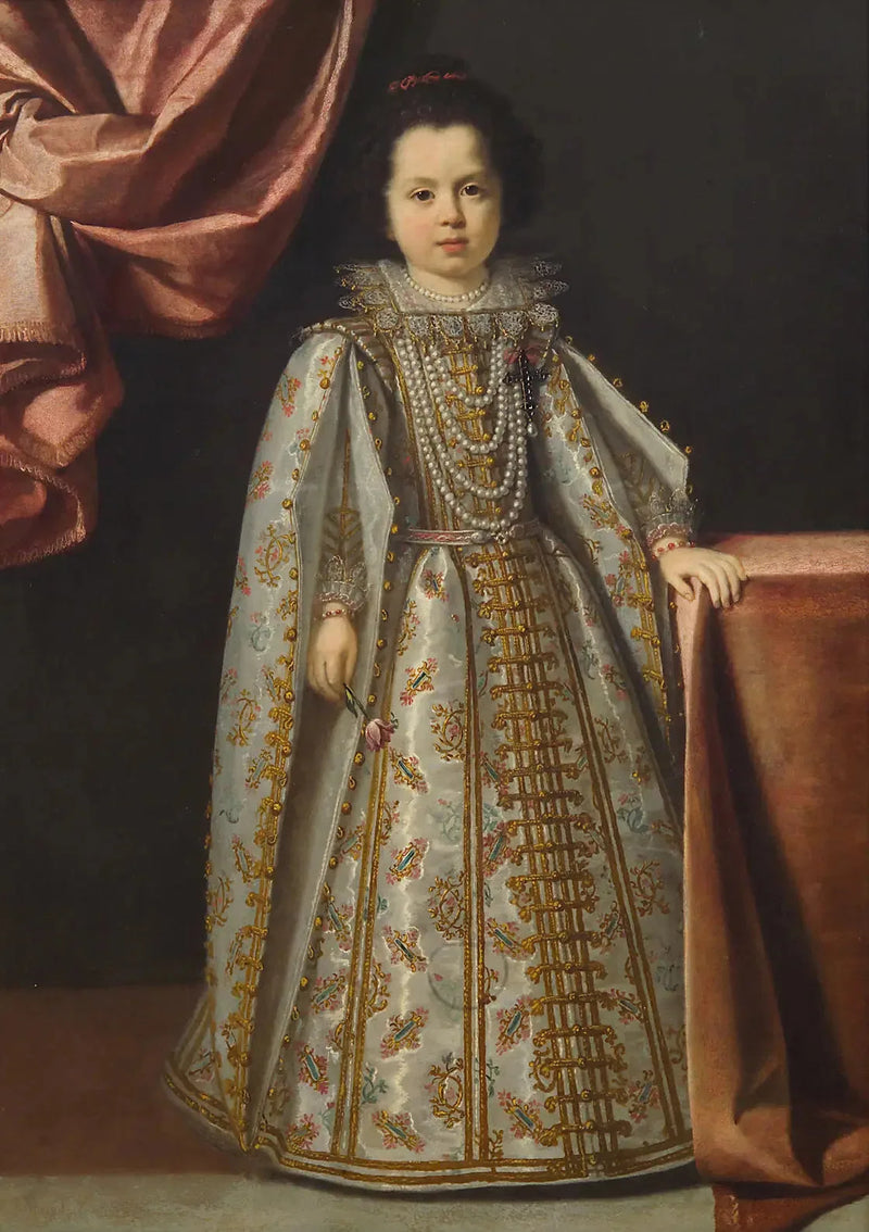 بورتريه لفيتوريا ديلا روفيرا (1622-1694) تبلغ من العمر 4 أو 5 سنوات - لورينزو ليبي