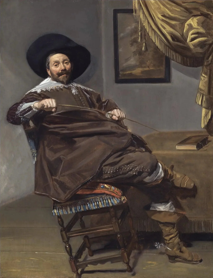 بورتريه لويليم فان هيثويزن (1585-1650) - فرانس هالس