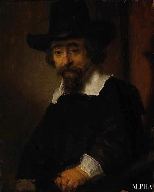 Portrait d'Ephraim Bueno - Rembrandt van Rijn - Reproductions de tableaux et peintures haut de gamme