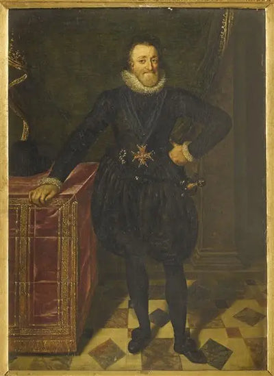 Portrait d’Henri IV - Frans Pourbus the Younger - Alpha Reproduction
