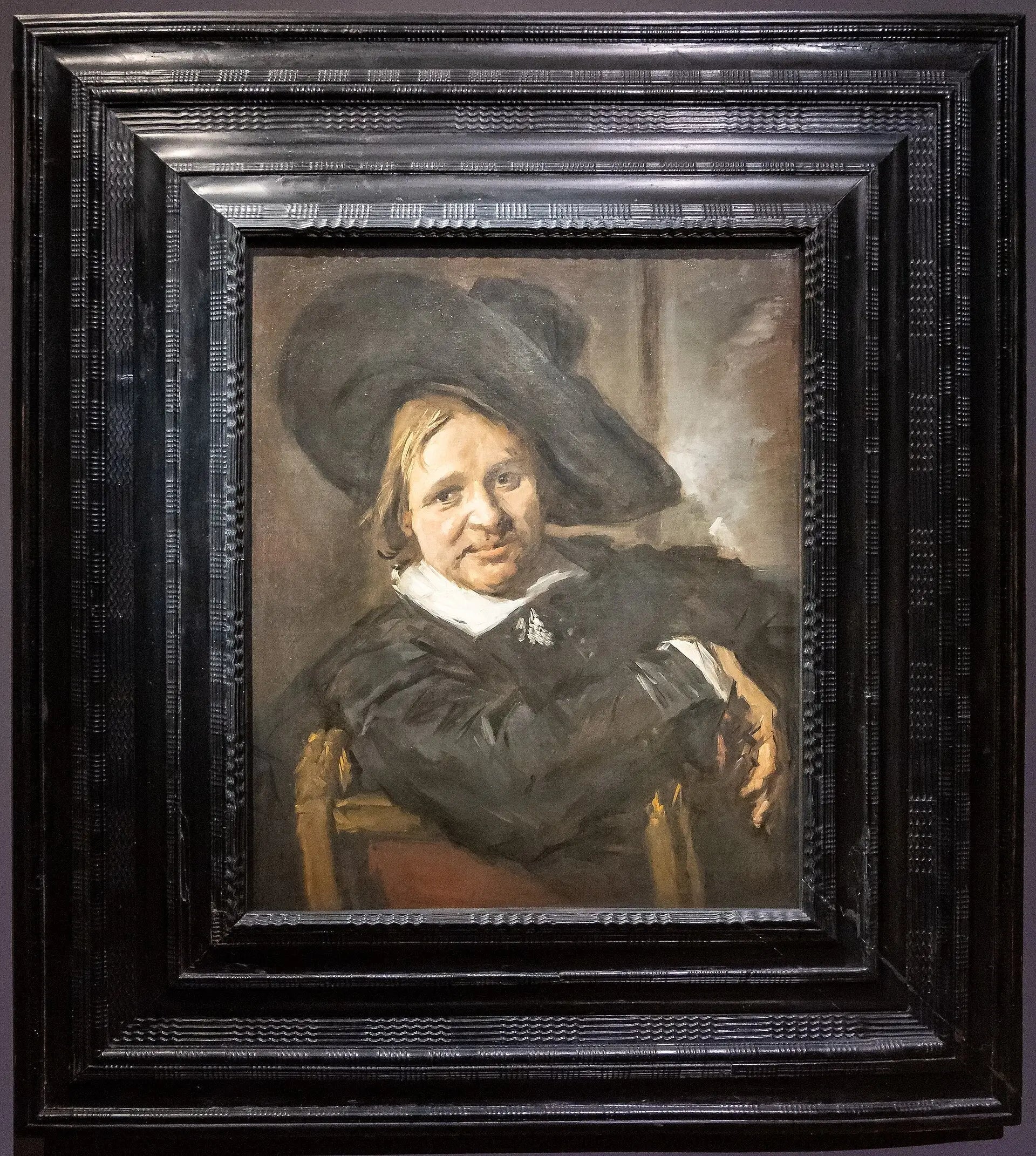 Portrait d’Isaac Massa au chapeau - Frans Hals - Alpha Reproduction