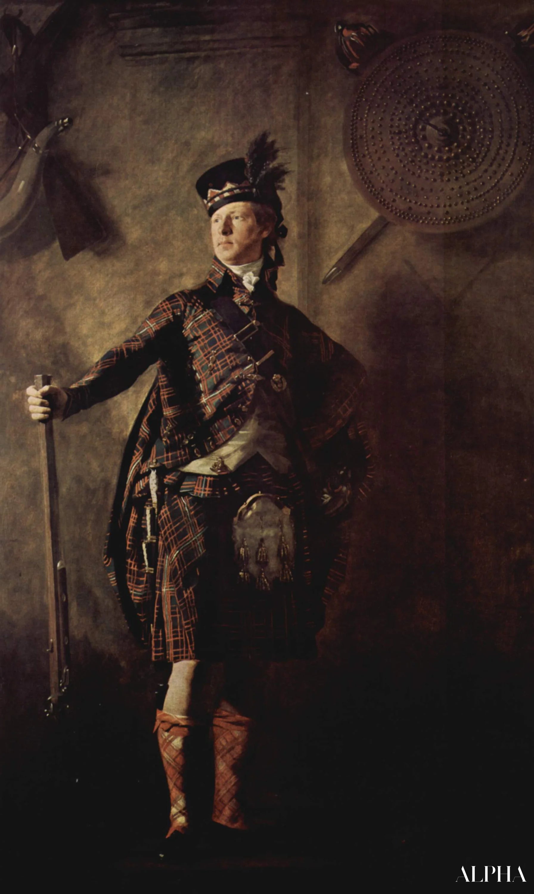 Portrait du Colonel Alasdair Mcdonnell de Glengarry - Sir Henry Raeburn - Reproductions de tableaux et peintures haut de gamme