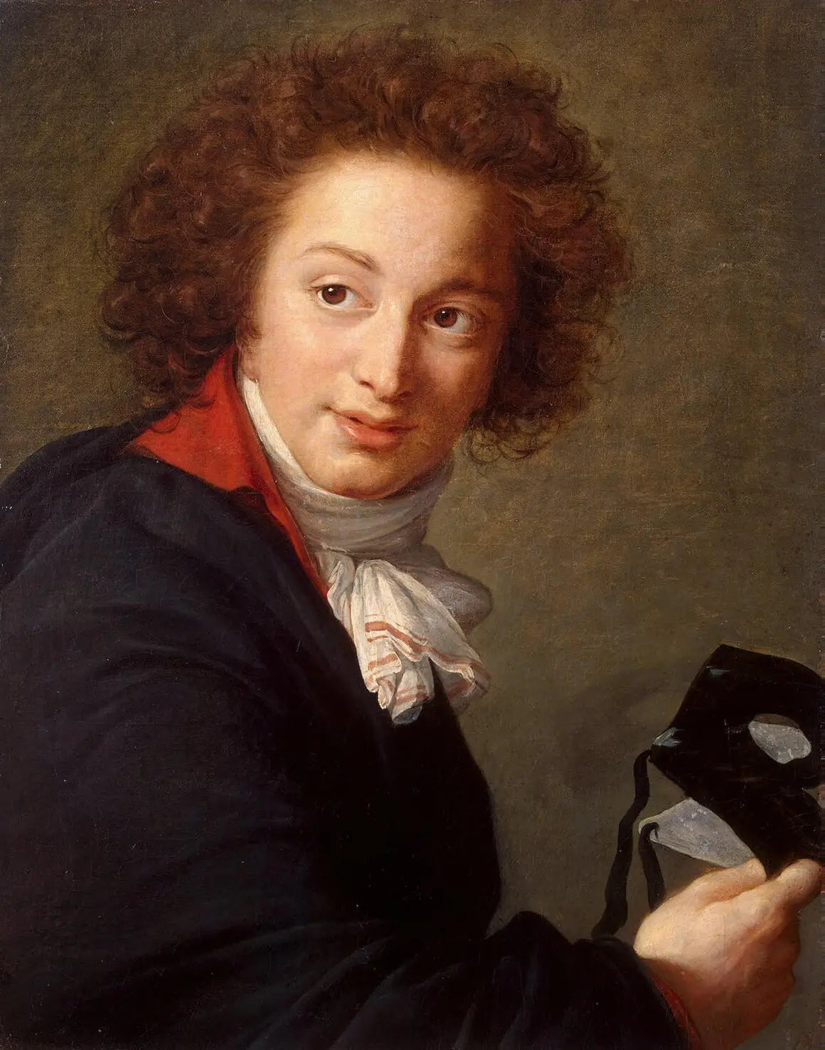 Portrait du comte Grigori Tchernychev avec un masque à la main - Élisabeth Vigée Le Brun - Alpha Reproduction