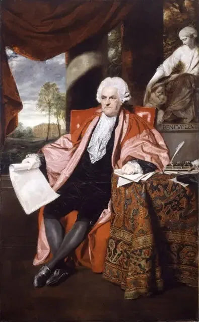 بورتريه للدكتور جون آش (1723-1798) - جوشوا رينولدز