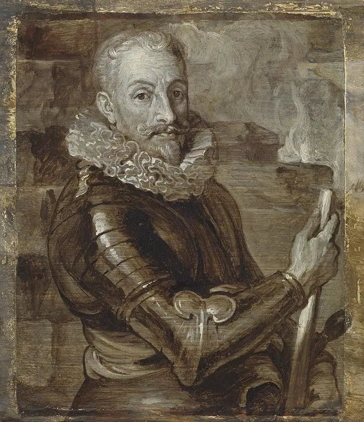 Portrait du général Tilly - Antoine van Dyck image 1 copie peinte à la main à l’huile