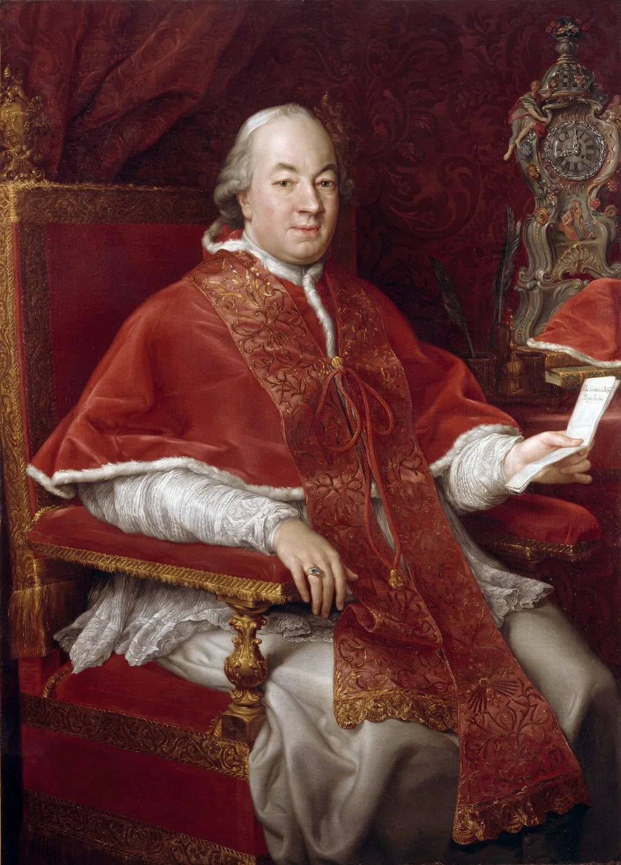 بورتريه للبابا بيوس السادس، جيان ماريا أنجيلو براسكي (1717-1799) - بومبيو باتوني