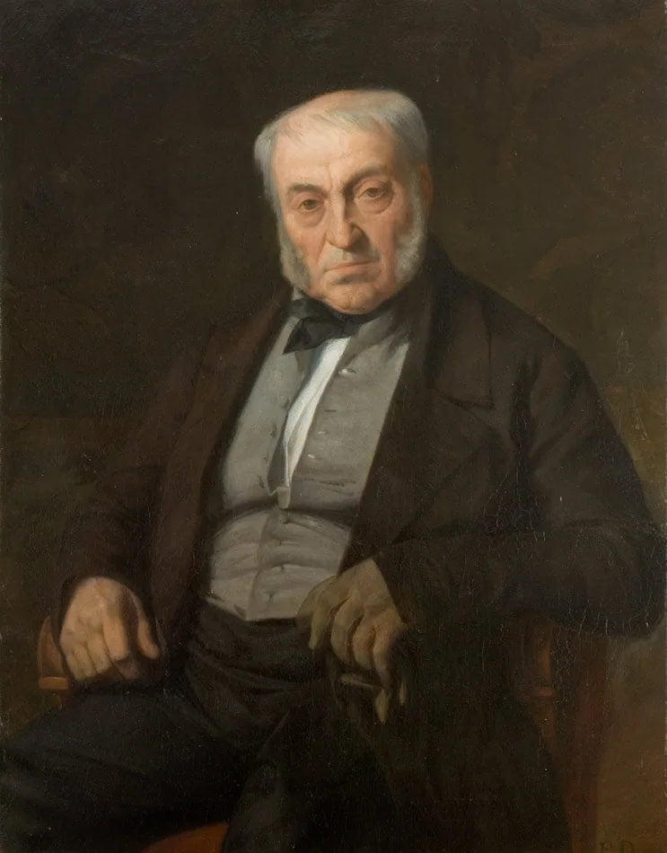 Portrait du père du peintre - Jules-Élie Delaunay
