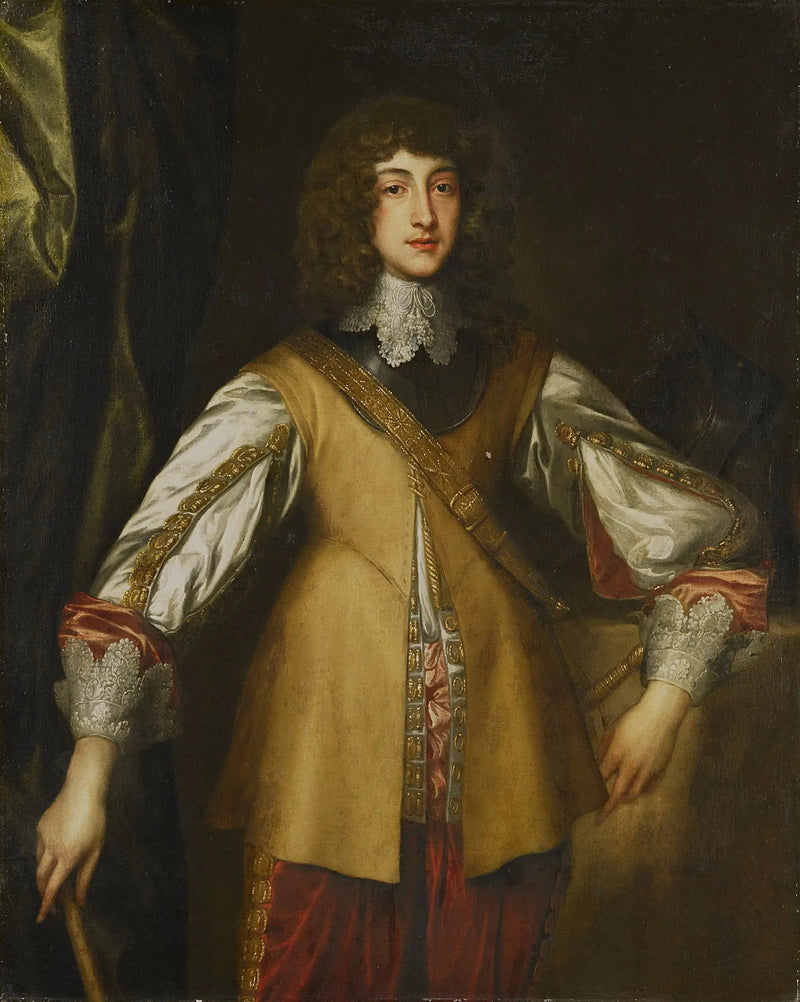 بورتريه للأمير روبرت (1619-1682)، الكونت البالتي من نهر الراين - أنطوني فان دايك