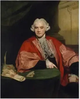 بورتريه للسيد جون هيلي هاتشينسون المحترم جدًا (1724-1794)، رئيس كلية ترينيتي في دبلن - جوشوا رينولدز