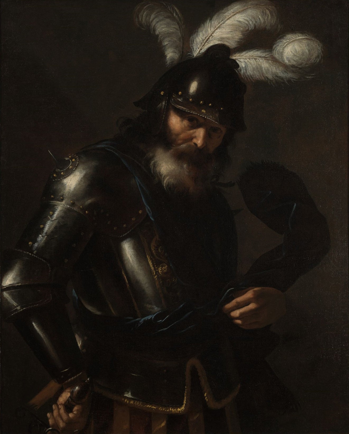 Portrait d’un chevalier en armure - Mattia Preti - Alpha Reproduction