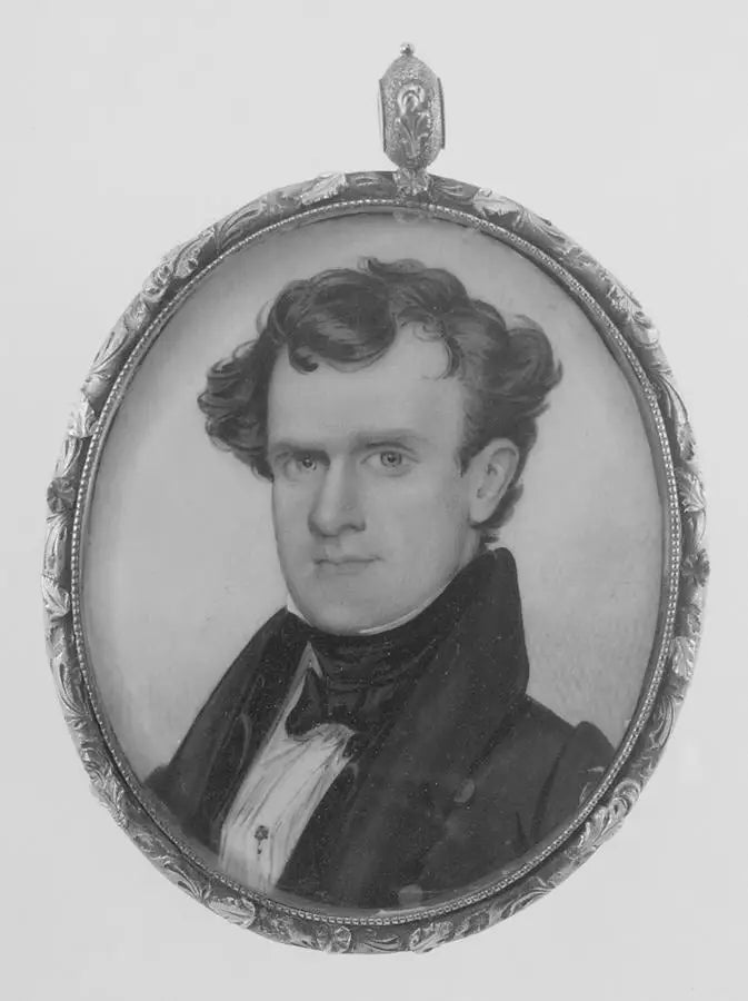 Portrait d’un gentilhomme - George Catlin - Alpha Reproduction