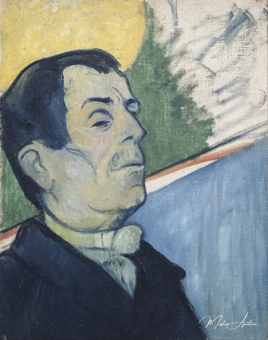 Portrait d'un homme - Paul Gauguin - Reproductions de tableaux et peintures haut de gamme