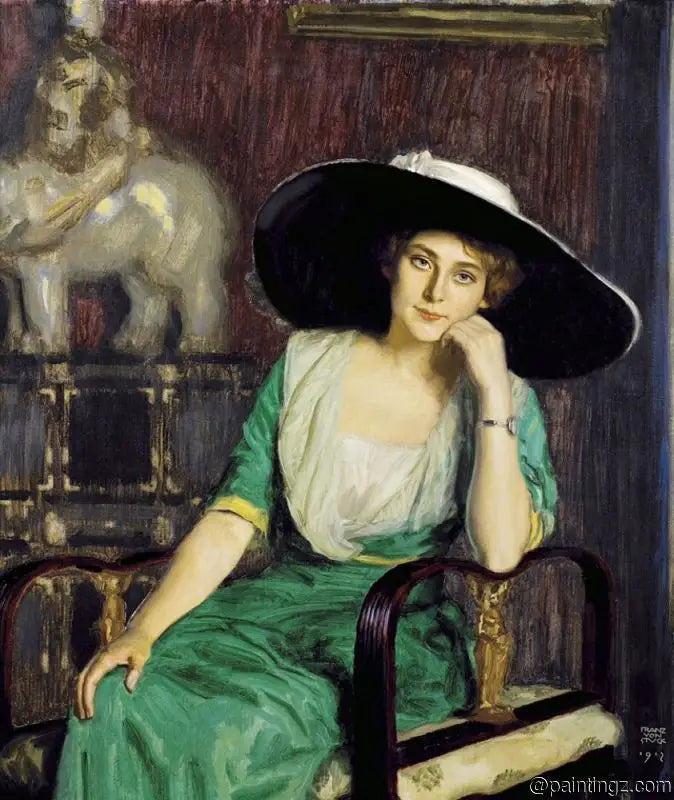 بورتريه لامرأة - فرانز فون ستوك