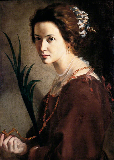 Portrait d’une dame inconnue en sainte Élisabeth - Alonso Cano - Alpha Reproduction